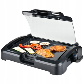 Elektrický záhradný gril - Kontaktný elektrický gril Blaupunkt GRT801, čierny, 2200 W